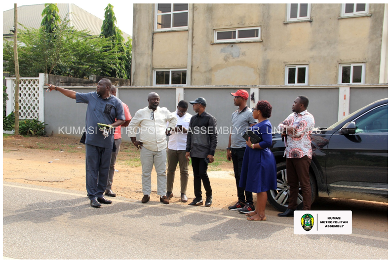 Rex Omar, Presidential Staffer visits KMA Mayor